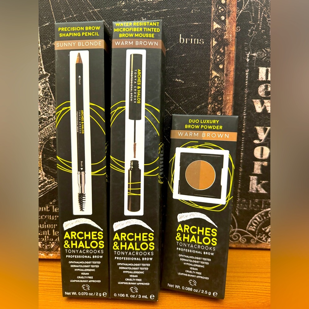 Arches & Halo Eyebrow Bundle NWT NIB